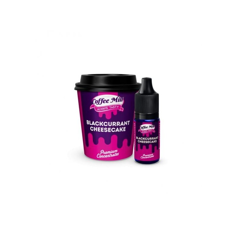 Coffee Mill Blackcurrant Cheesecake 10ml