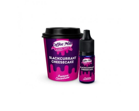 Coffee Mill Blackcurrant Cheesecake 10ml