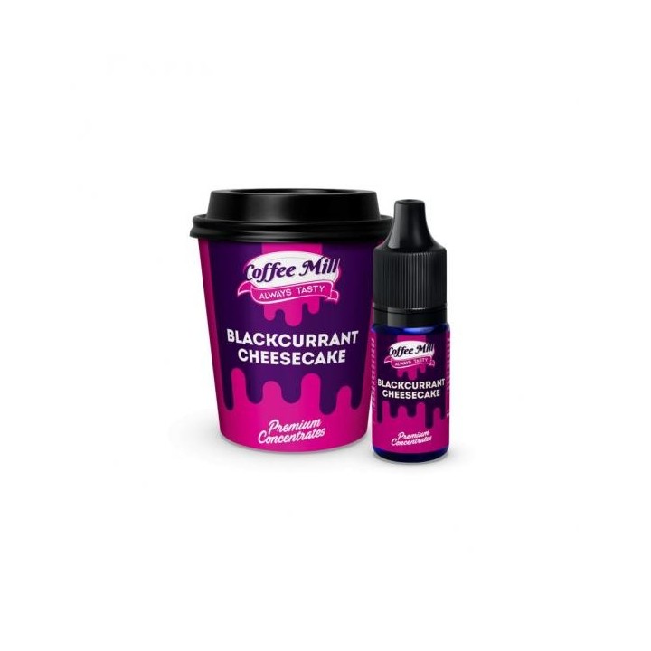 Coffee Mill Blackcurrant Cheesecake 10ml