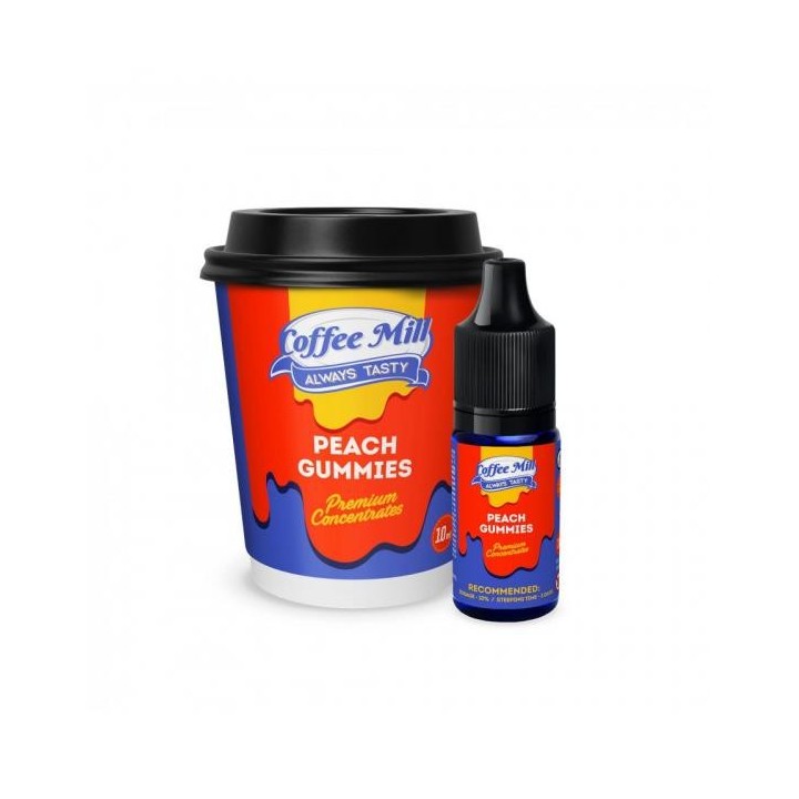 Coffee Mill Peach Gummies 10ml